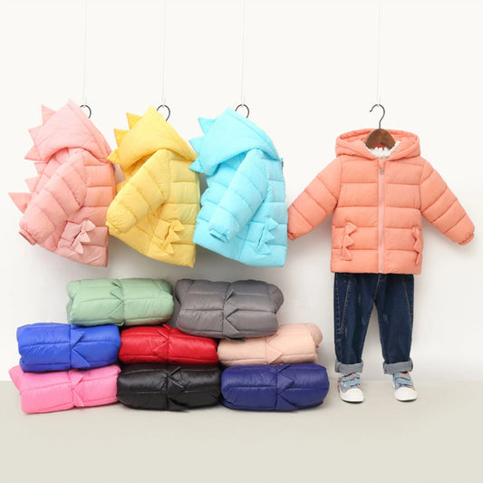 Kids Light Puffer Down Outerwear Coat Clothes 1-6T