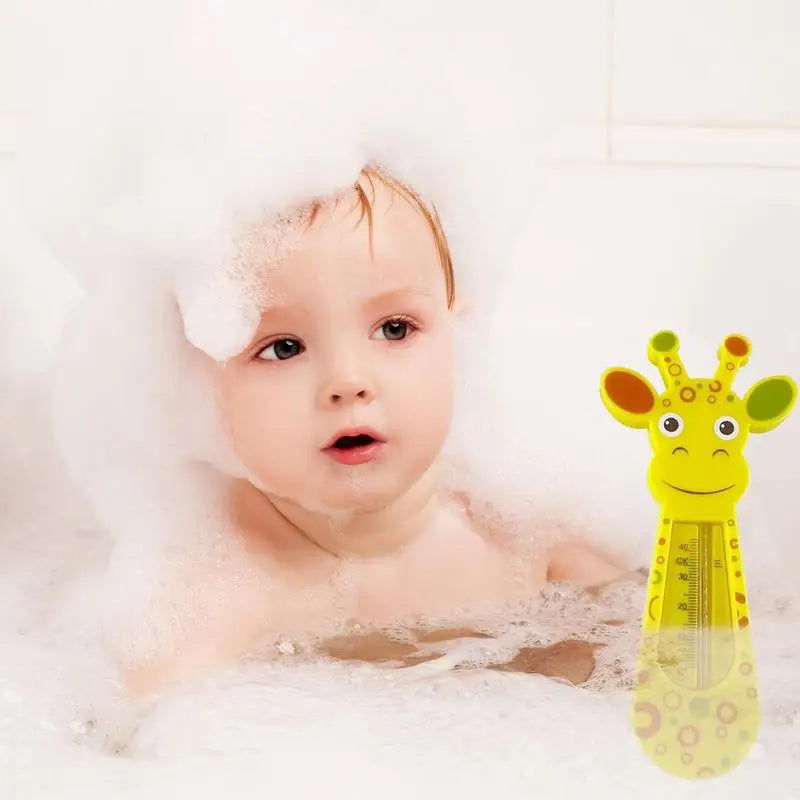 Cute Giraffe Baby Tub Floating Thermometer