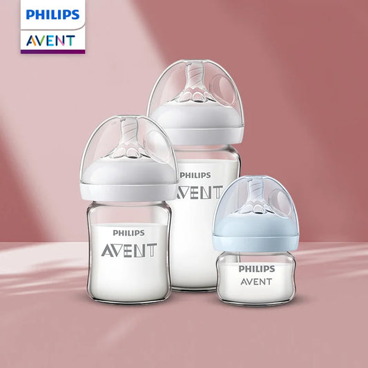 Newborn baby glass bottle, Anti choking, Anti-Colic