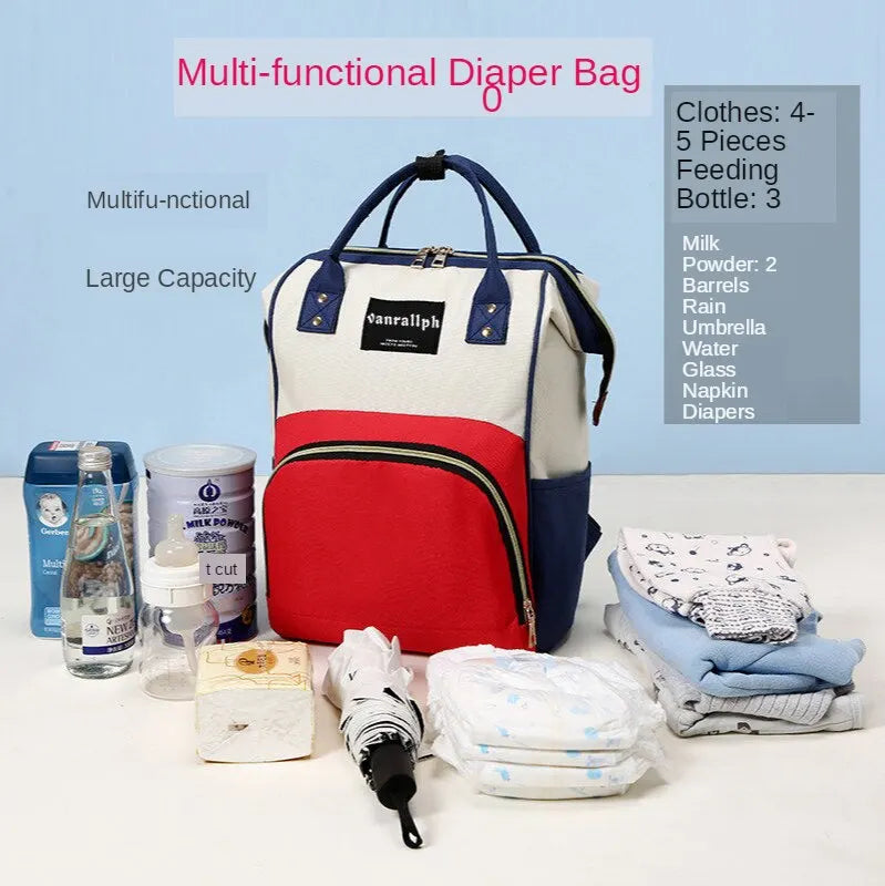 Diaper Bag Backpack Large Capacity Bag