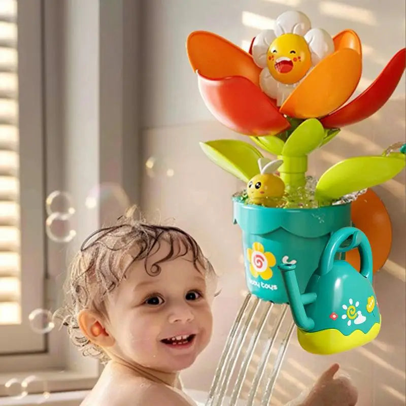 Blooming Sunflower Shower Bath Toys