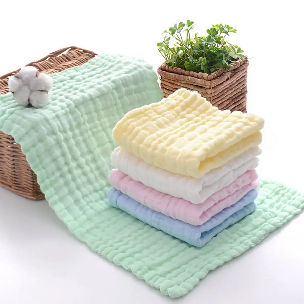 4PCS Baby Bath Towel Cotton Muslin Square