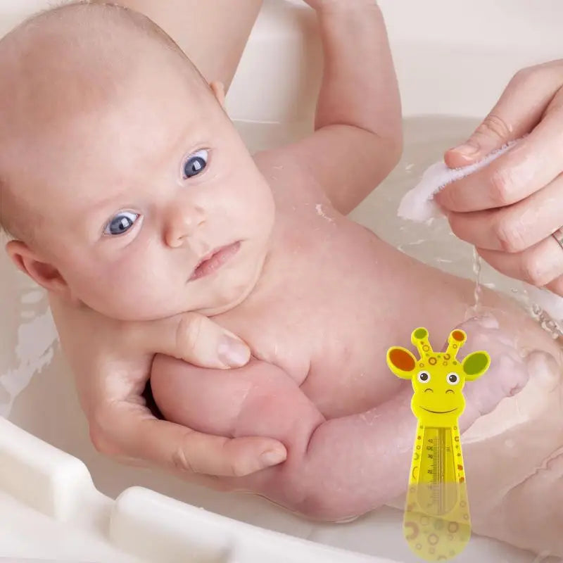 Cute Giraffe Baby Tub Floating Thermometer