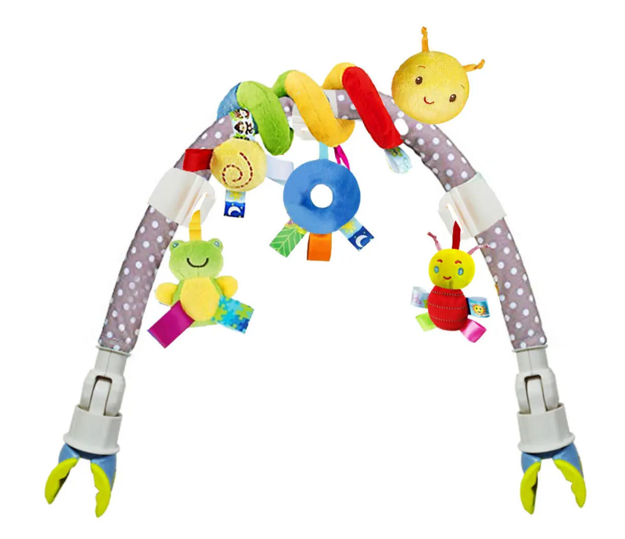 11pcs, Hanging baby toys for stroller, crib, bright colors to attract baby's attention