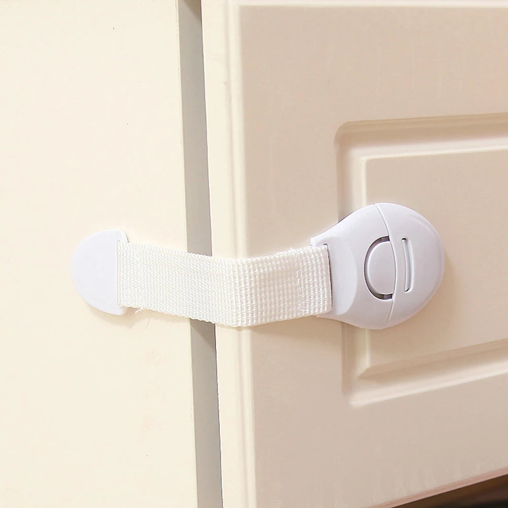 10pcs Child Safety Cabinet Lock Baby Proof Security Protector Drawer, Door Cabinet Lock