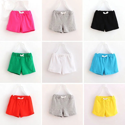 Girls Boys Shorts, Summer Children's Beach Short, Toddler Sports Drawstring