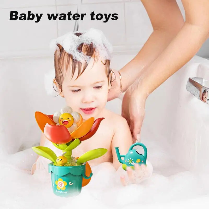 Blooming Sunflower Shower Bath Toys