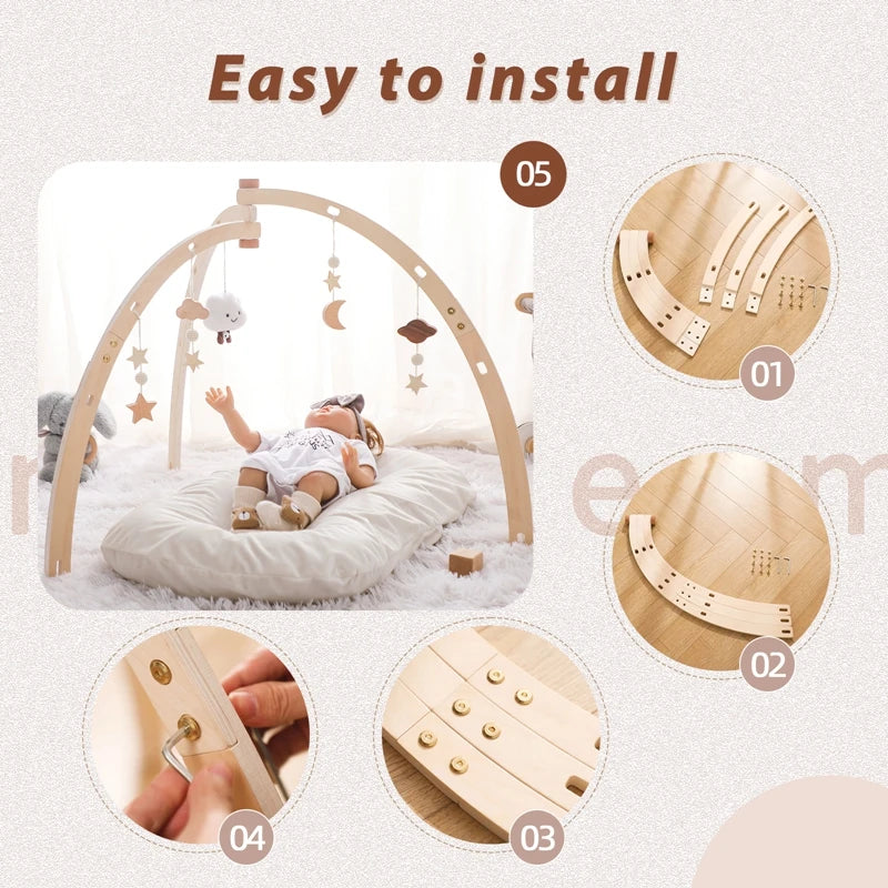 1 Set Baby Gym Mobile Sensory