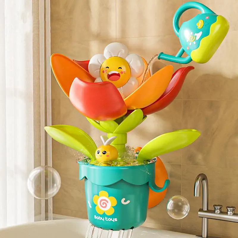 Blooming Sunflower Shower Bath Toys