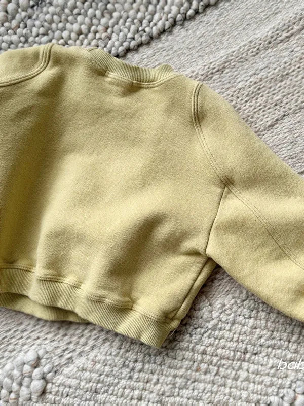 2024 New Baby Long Sleeve Pullover Casual Sweatshirt 9M - 3T