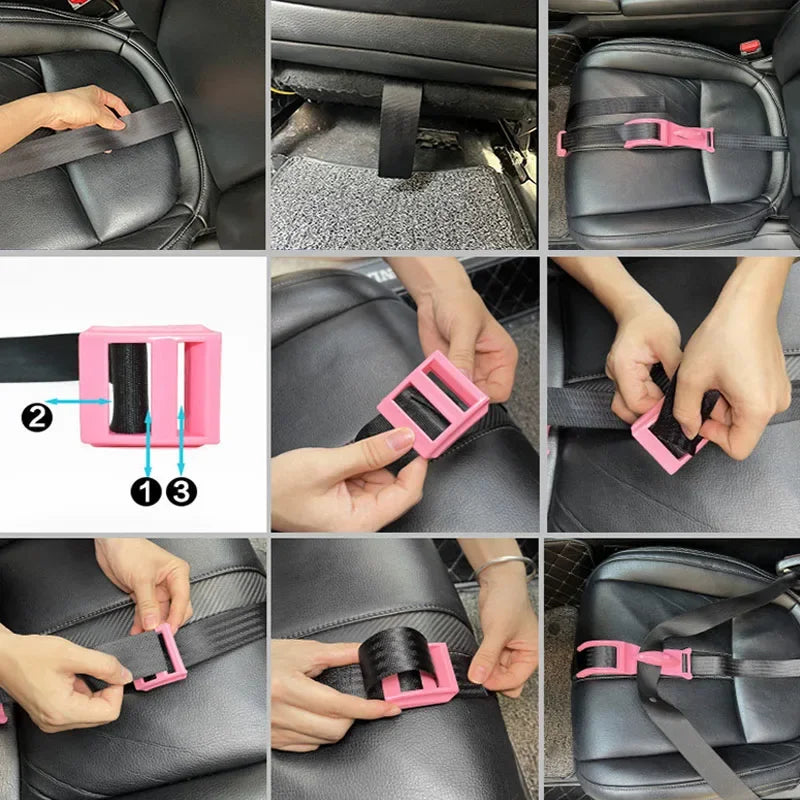 Belly Support Belt for Pregnant Woman, Unborn Baby Protector, Seat belt Adjuster Extender Accessories