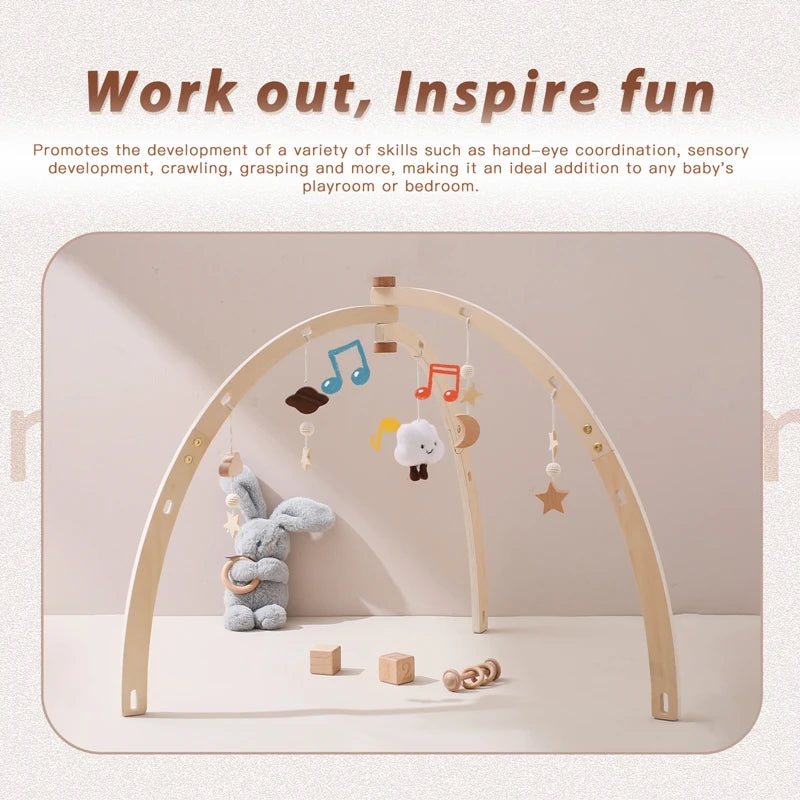 1 Set Baby Gym Mobile Sensory