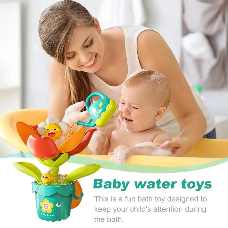 Blooming Sunflower Shower Bath Toys