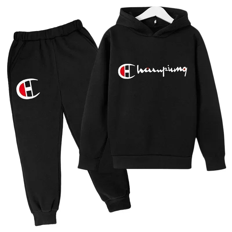 Autumn/winter Clothing for Girl/ Boy, Hooded Hoodies Sweatshirt , Pants