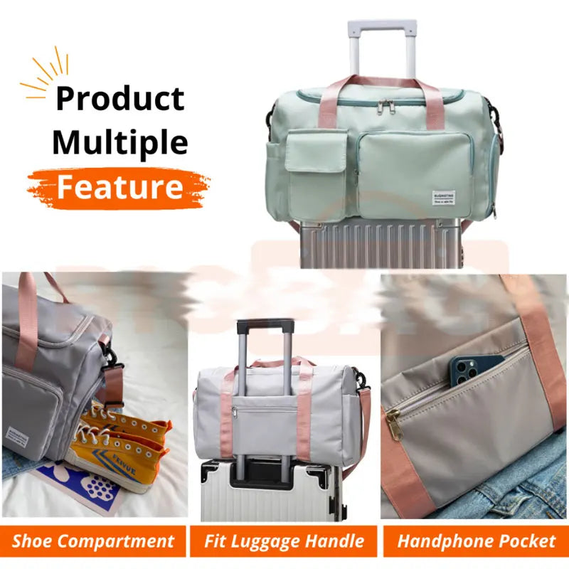 Large Capacity Baby Diaper Bag, Travelling Hand Luggage