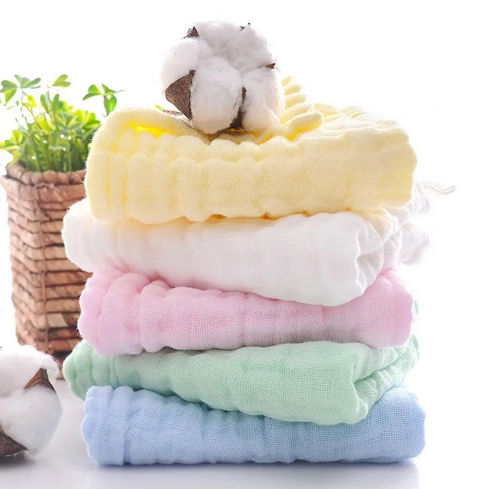 4PCS Baby Bath Towel Cotton Muslin Square