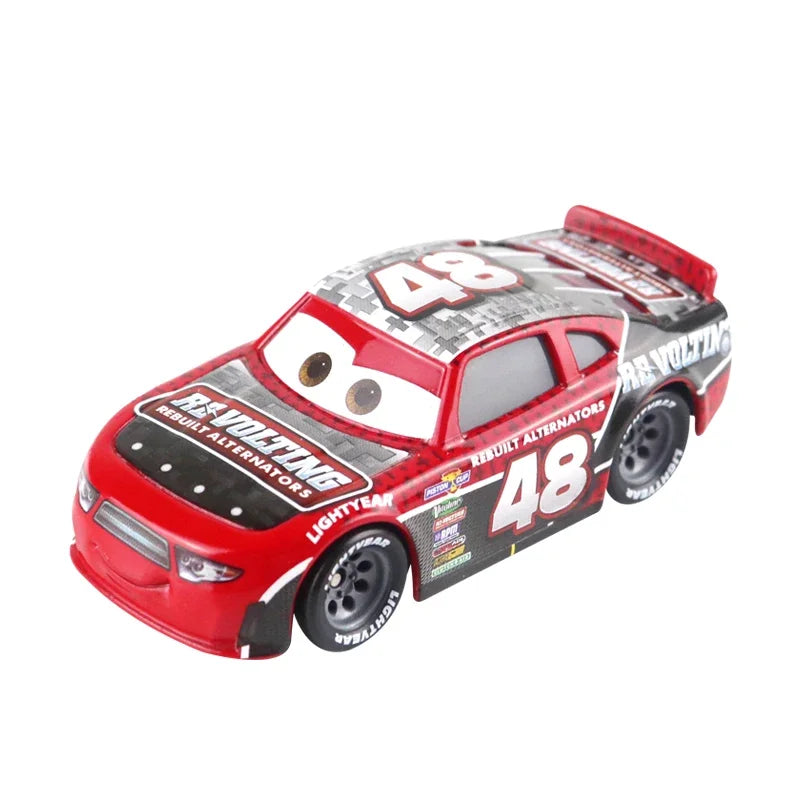 All Style Disney Pixar Cars Metal Diecast Cars, Model Lightning McQueen Alloy Car Number 4.19.28.36.51 101 Racing Series Toy