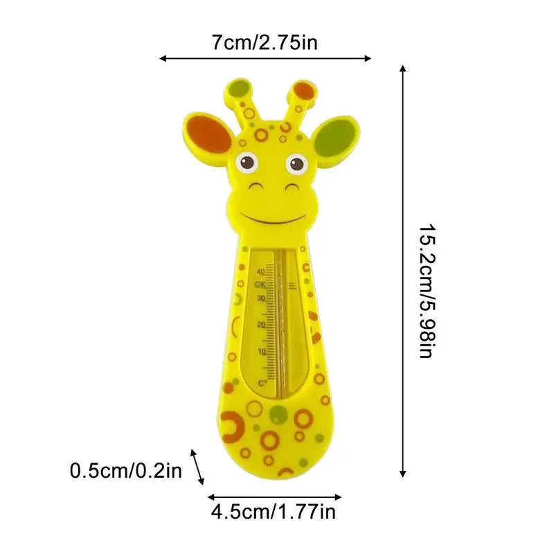 Cute Giraffe Baby Tub Floating Thermometer